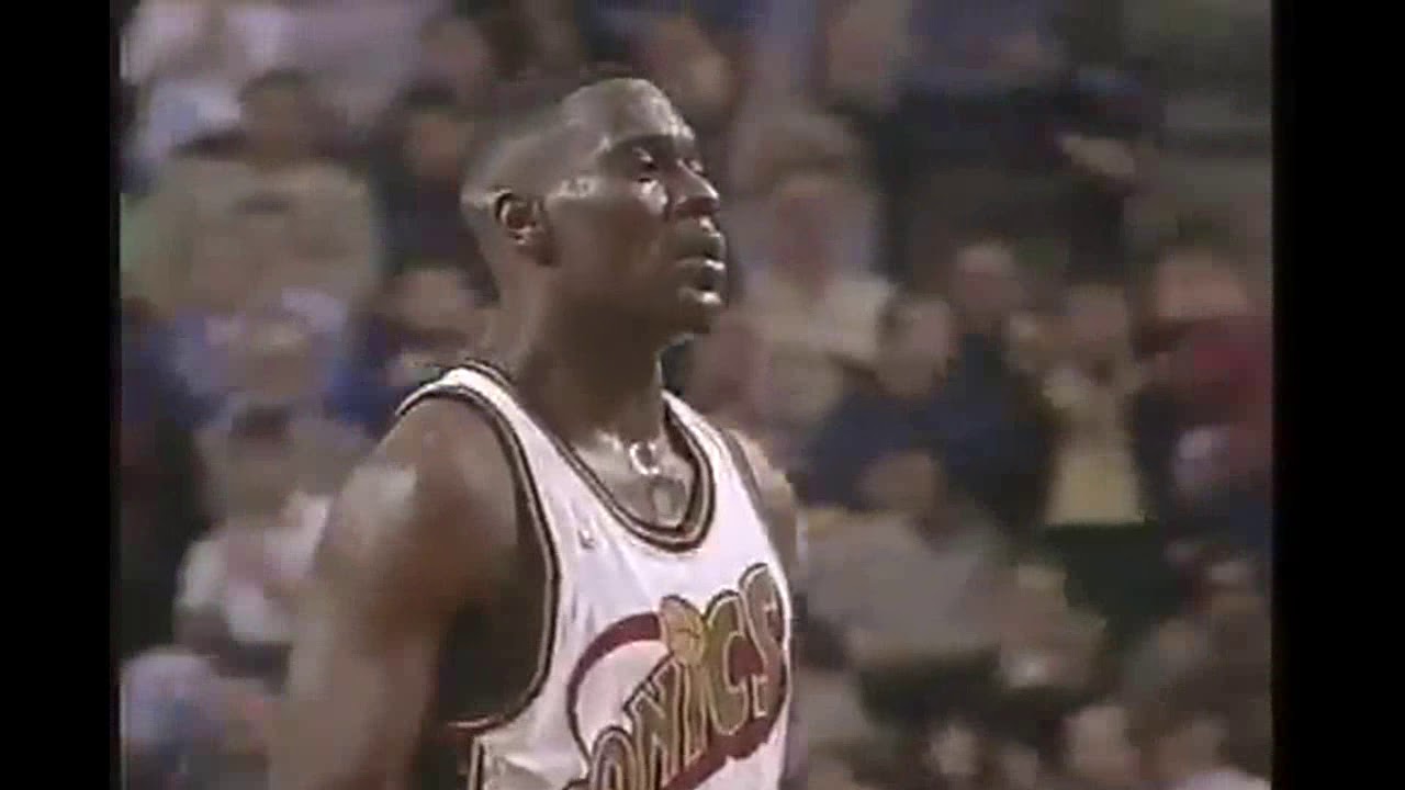 Shawn Kemp - Cavs at Sonics - 1997