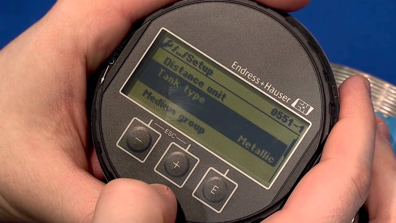 Базовая настройка Levelflex FMP5x