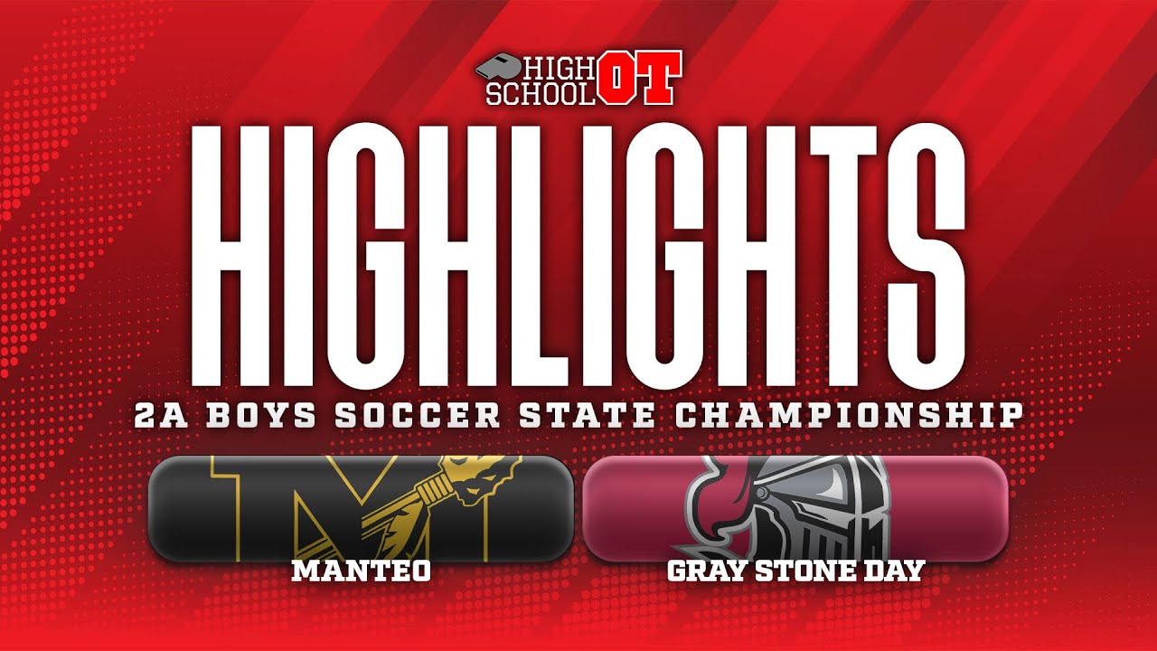 Game Highlights: Manteo vs. Gray Stone Day - 2A soccer state championship (Nov. 21, 2025)
