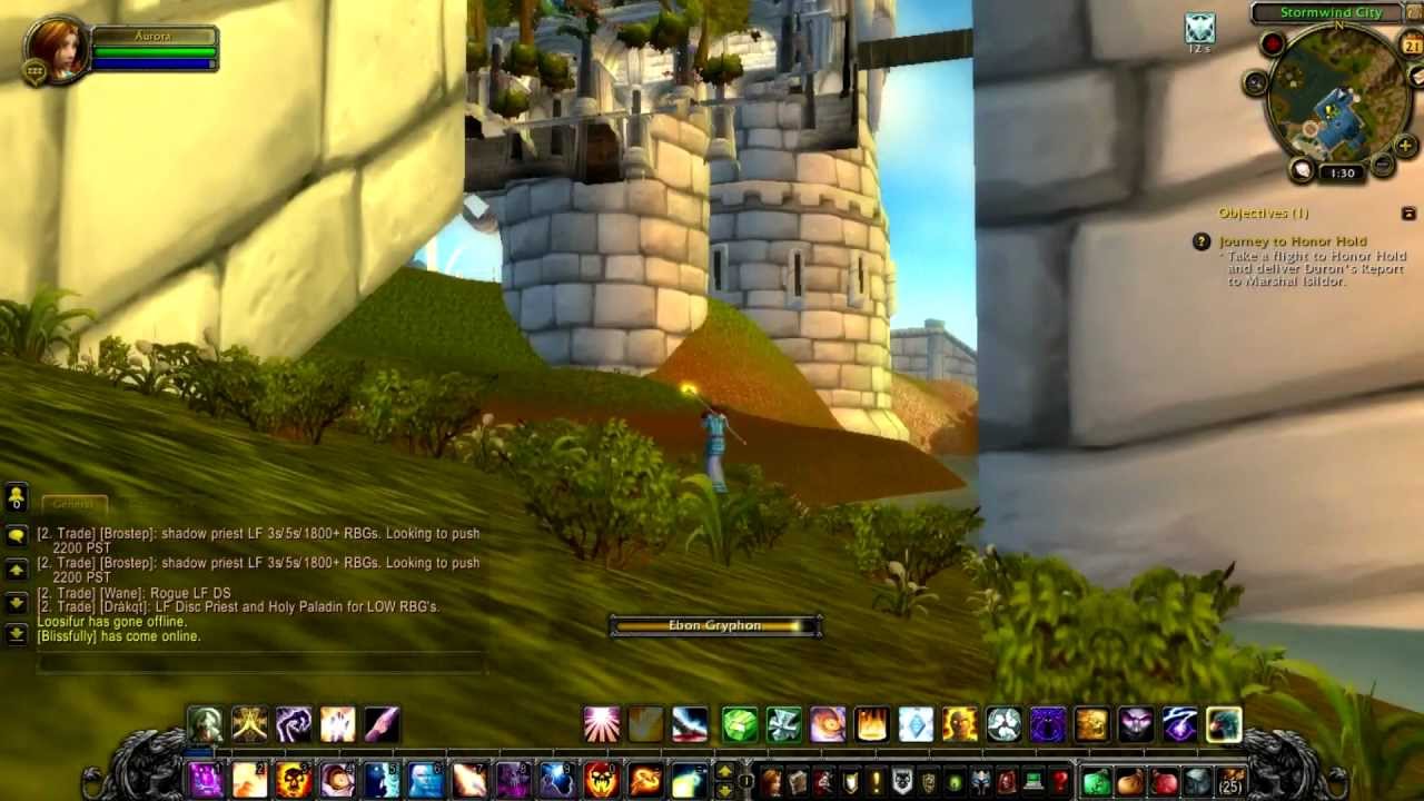 How to get under stormwind 4.3