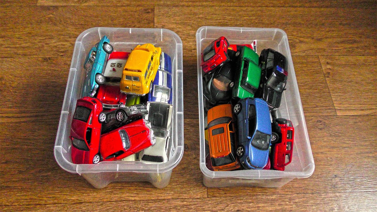 Boxes Full of Various Cars 4k video