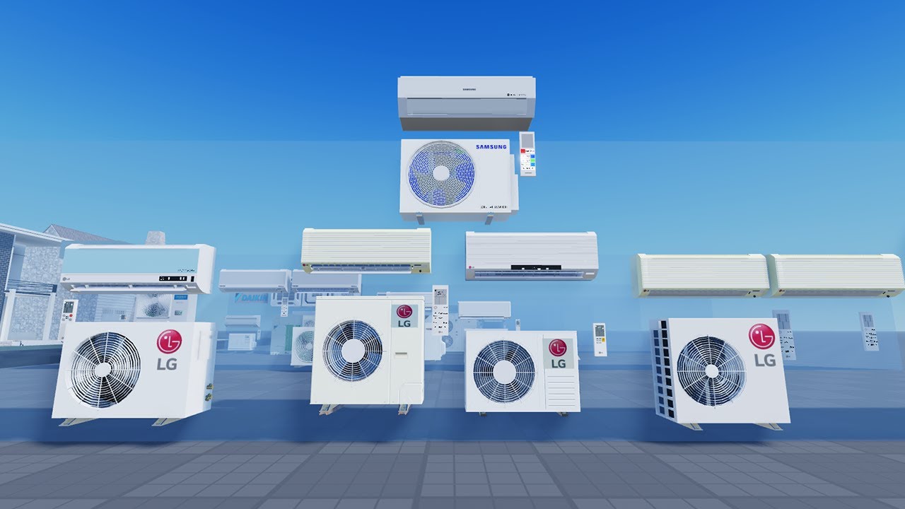 Tour of Air Conditioners Testing | Roblox Fan AC