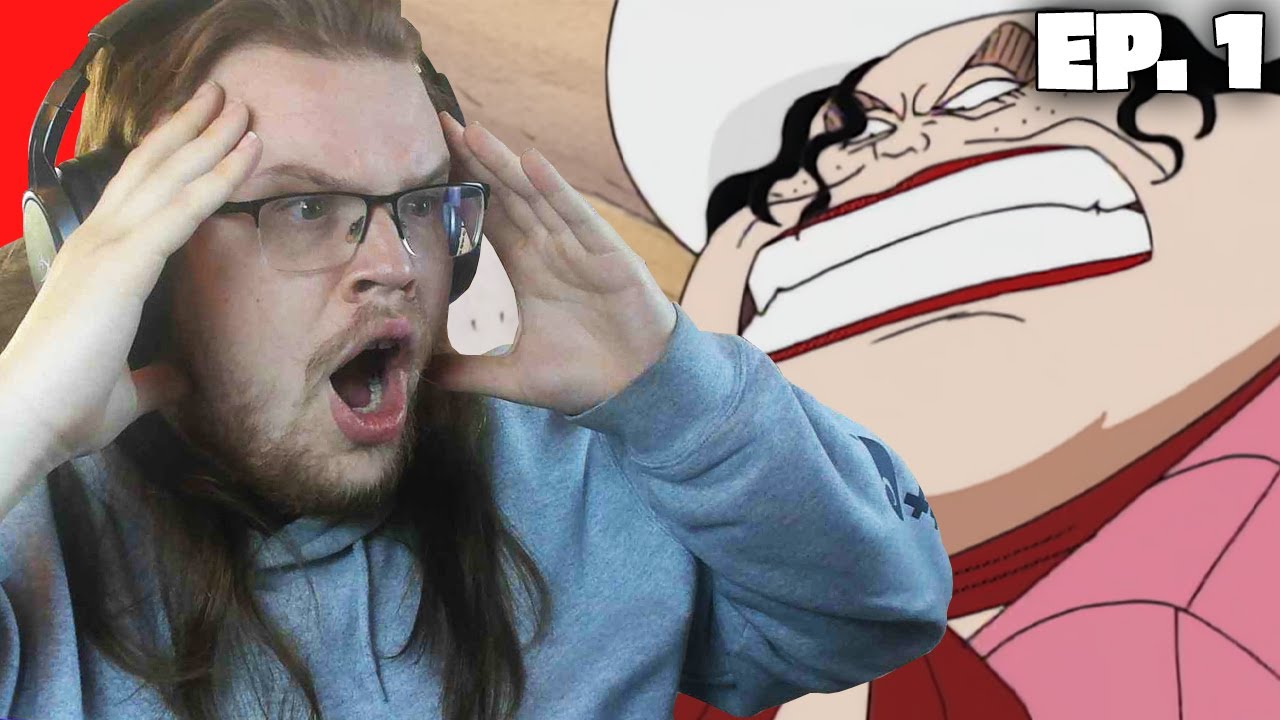 My FIRST reaction to ONE PIECE! | One piece ep. 1