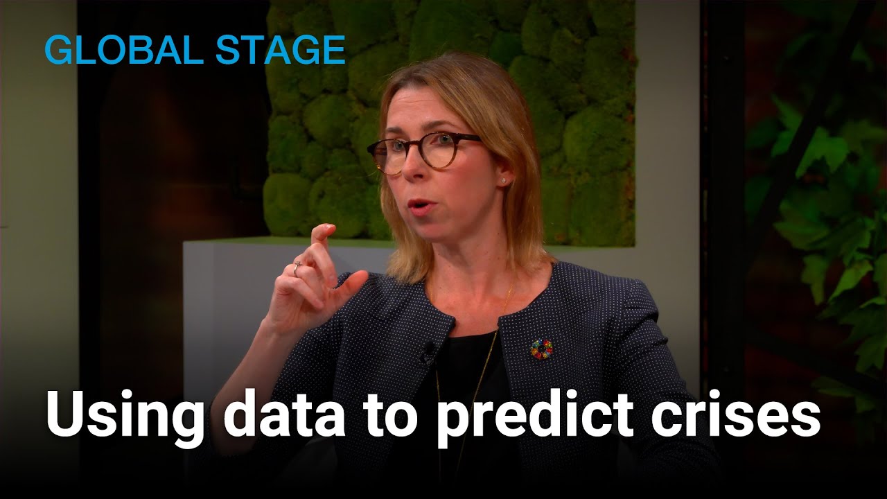 Use AI and data to predict and prevent crises - Melinda Bohannon | Global Stage