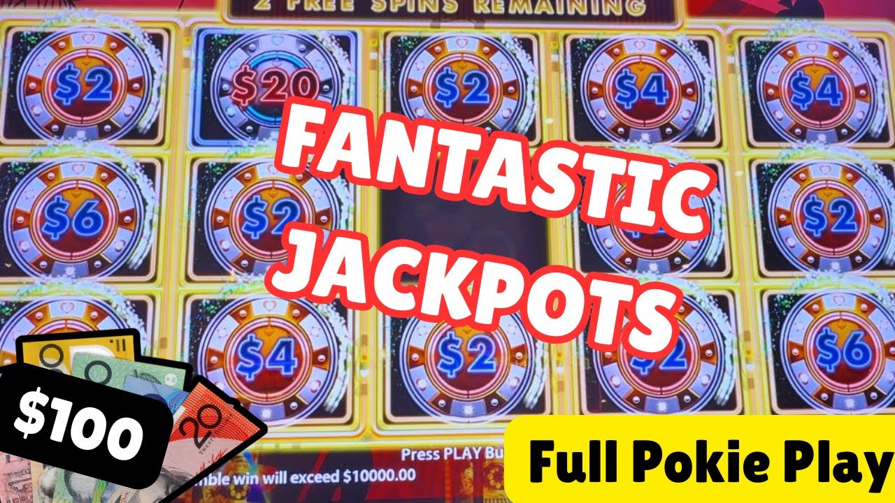 Fantastic Jackpots Hits Pokie Session | Full Play