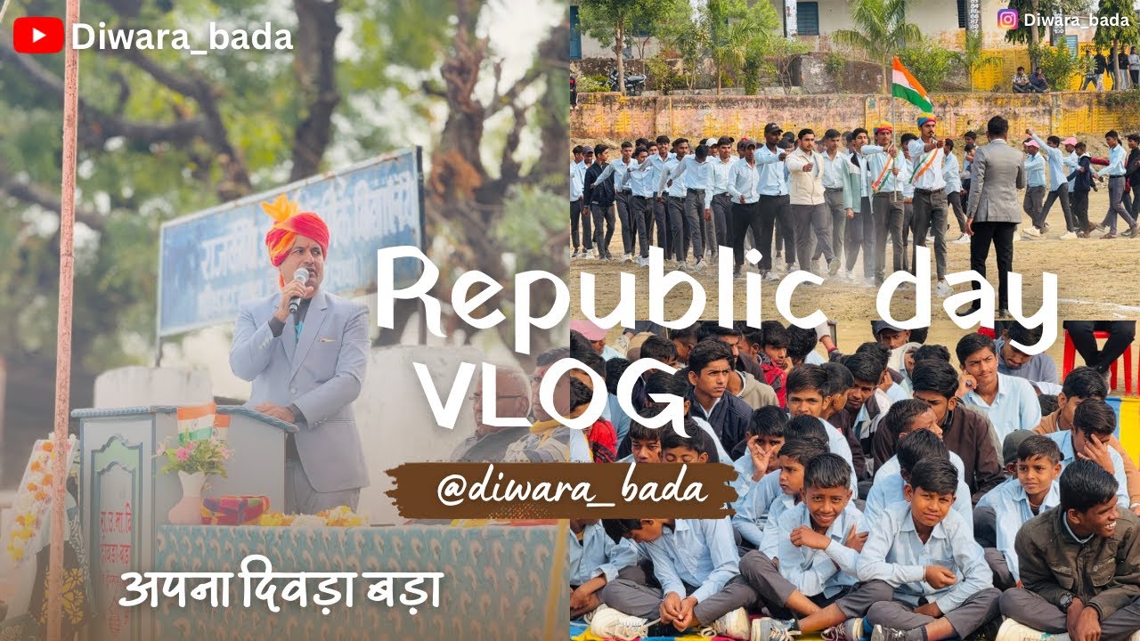 Republic day 2026 (77वा गणतंत्र दिवस दिवड़ा बड़ा) 🇮🇳 #republicday #india  #26january
