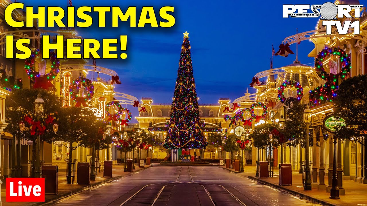 🔴Live: Christmas is Here at Magic Kingdom 2023 - Walt Disney World Live Stream