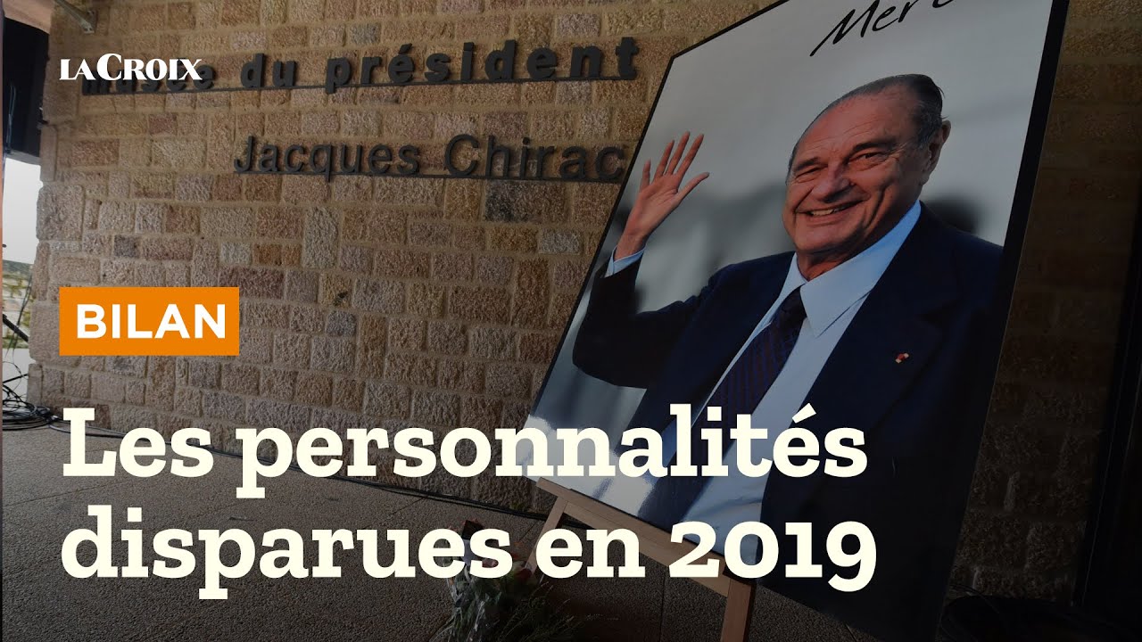 Les personnalités disparues en 2019