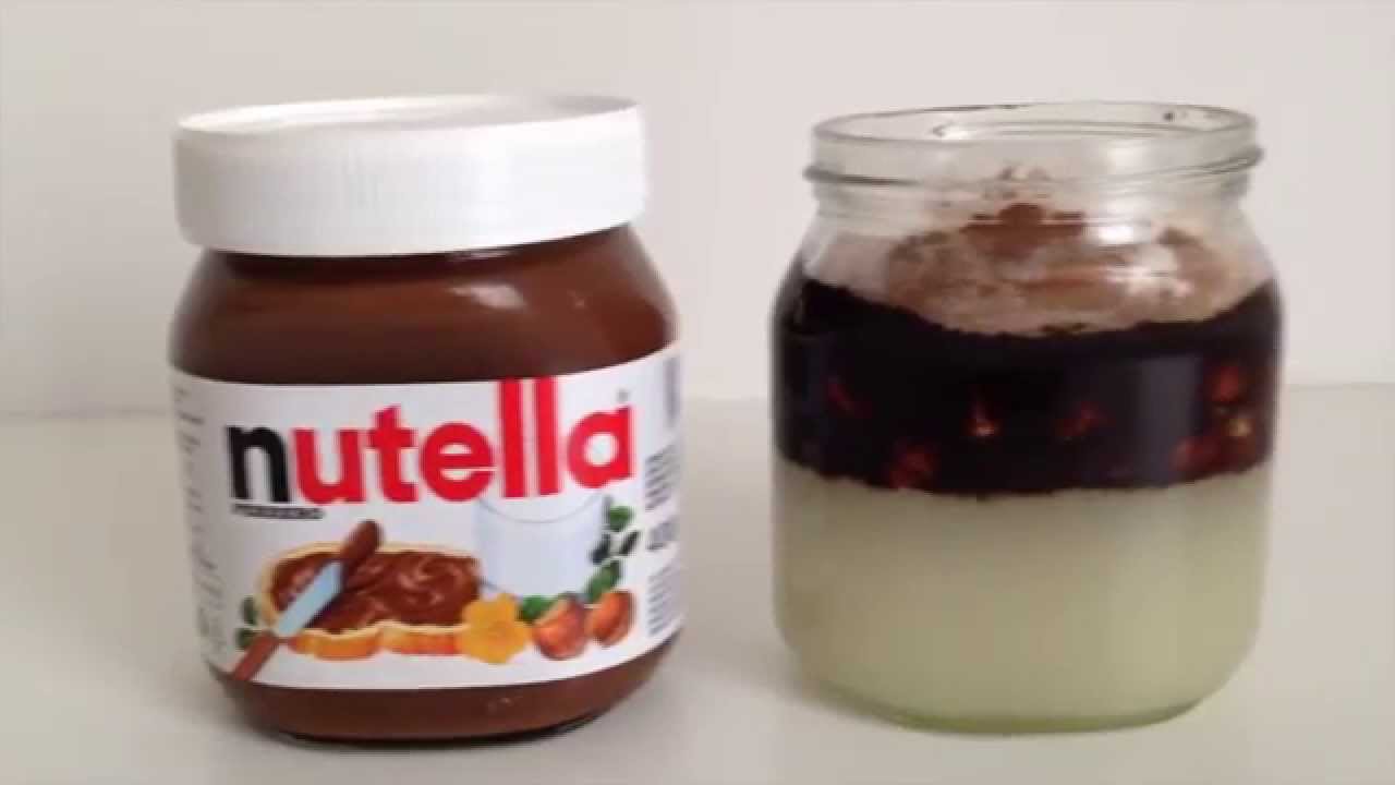 What's Inside a Jar of Nutella - a lot of sugar and oil and fat