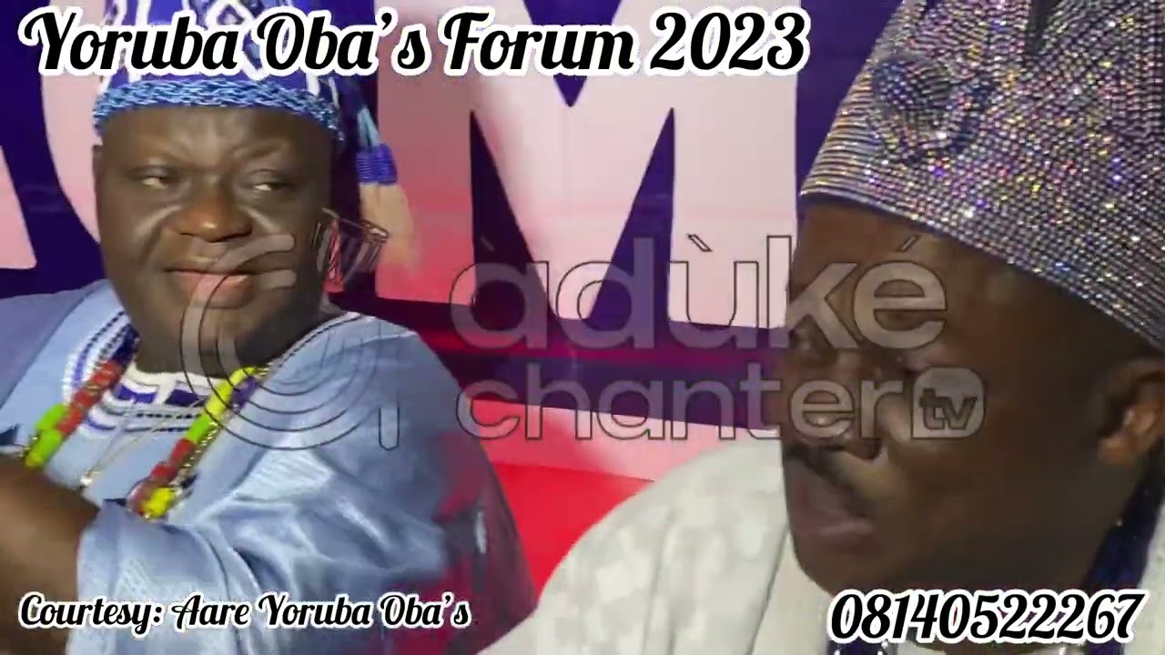 Aduke Chanter live at Yoruba Oba’s Forum 2023