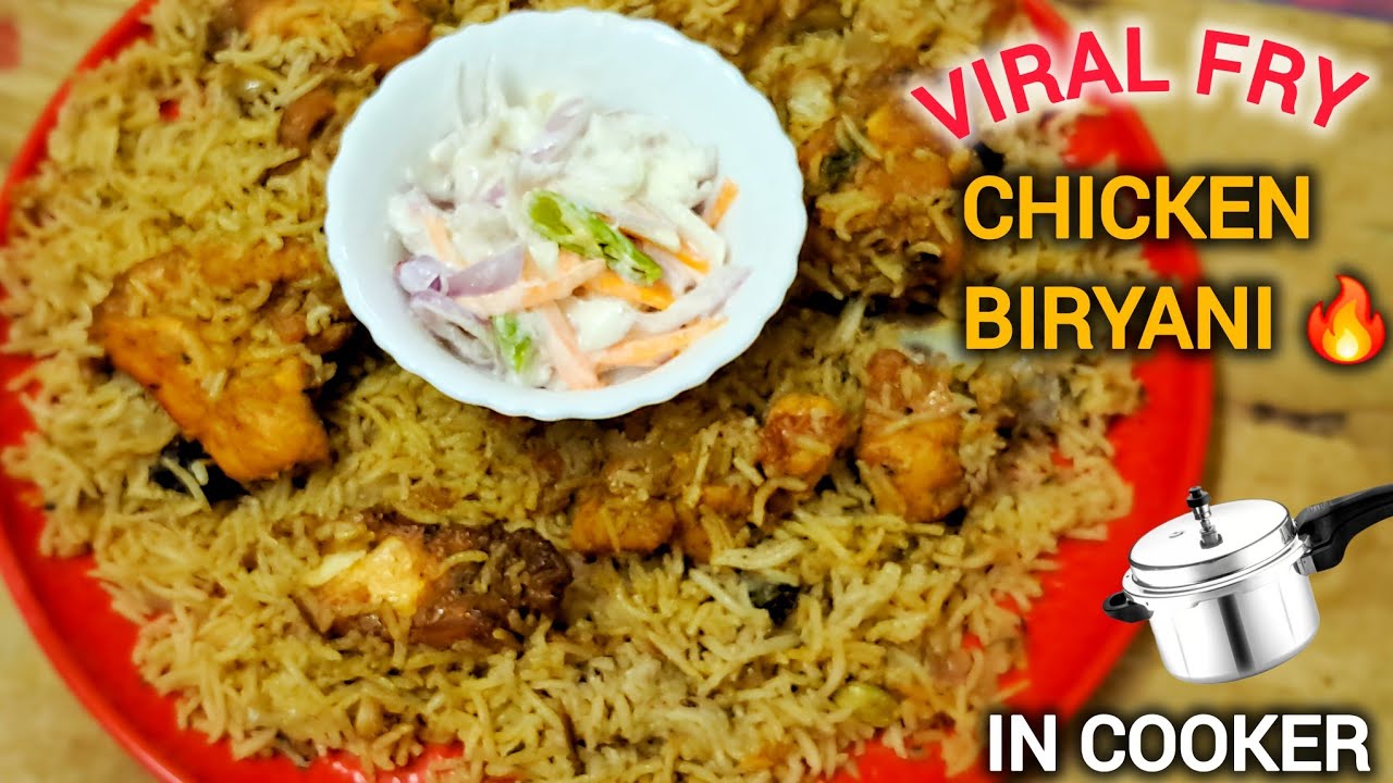 Secret to Khile Khile Chawal✅️ For The Viral Fry Chicken Biryani in Cooker (No Fail ❌️)