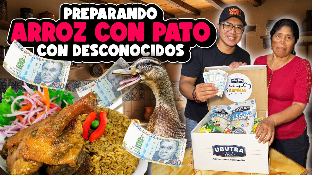 TE DOY 200 soles SI ME PREPARAS ARROZ CON PATO ¿ACEPTARÍAS EL RETO? | RECETA ARROZ CON PATO 🇵🇪