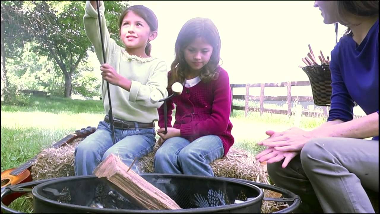 Fire Pit With Pine Cone Cutouts SKU#12873 - Plow & Hearth