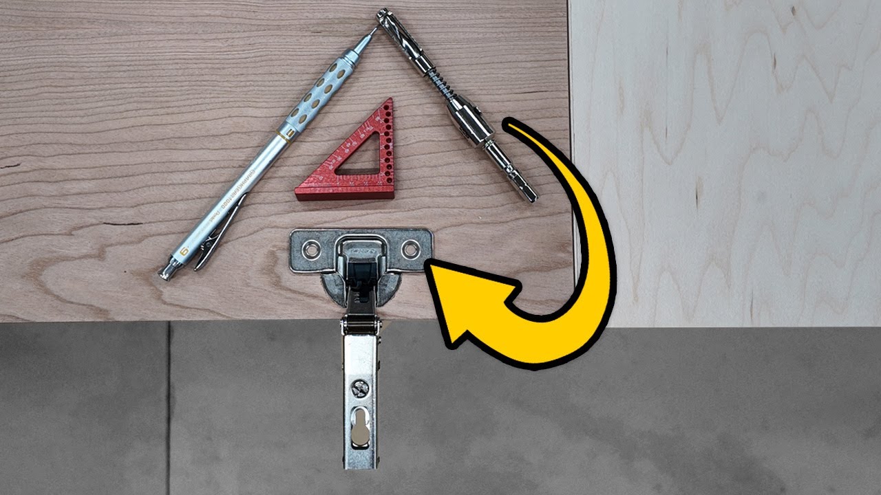 The SECRET to Perfect 35mm Cabinet Hinges!