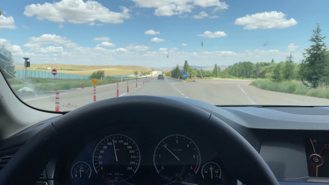 BMW 525d xDrive ANKARA--KAYSERİ uzun yol VLOG 2021