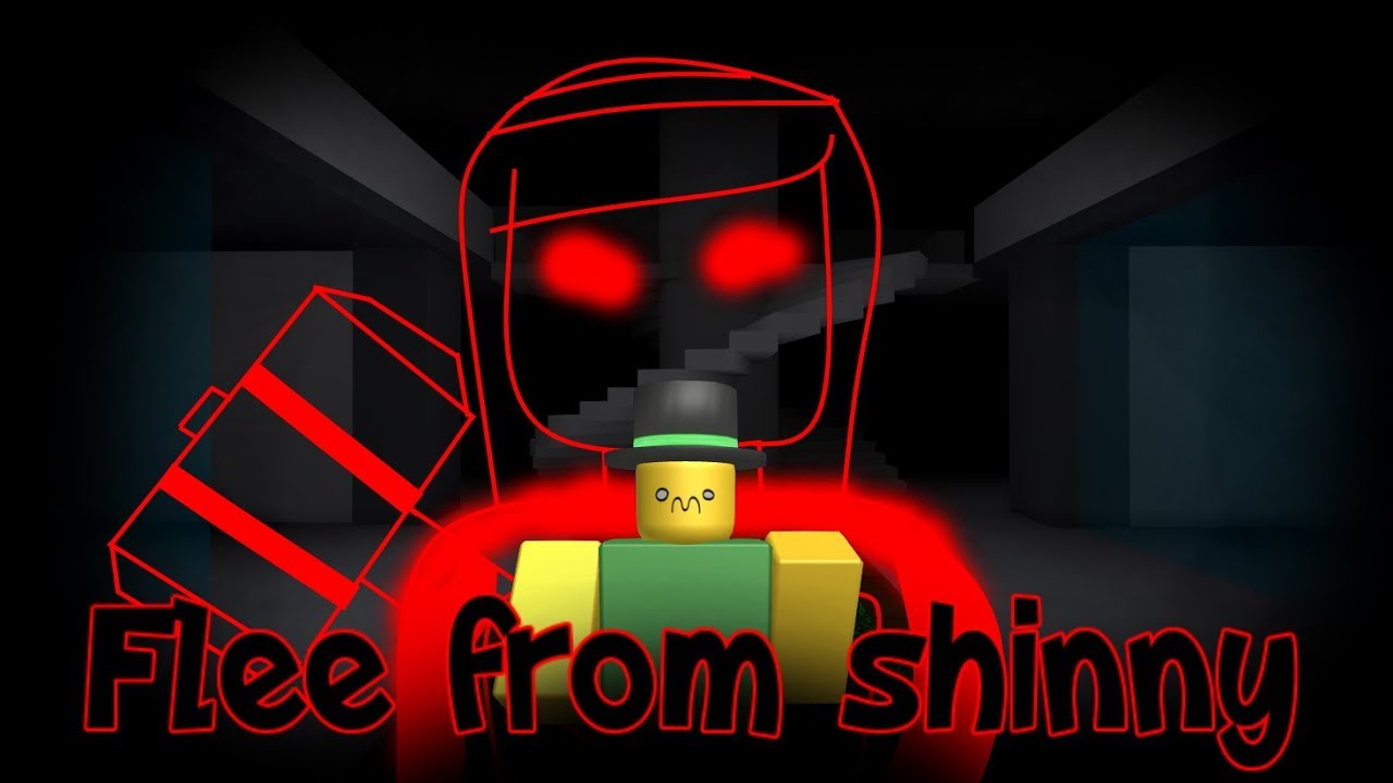 Flee from Shinny (Roblox Flee the facility Animated)