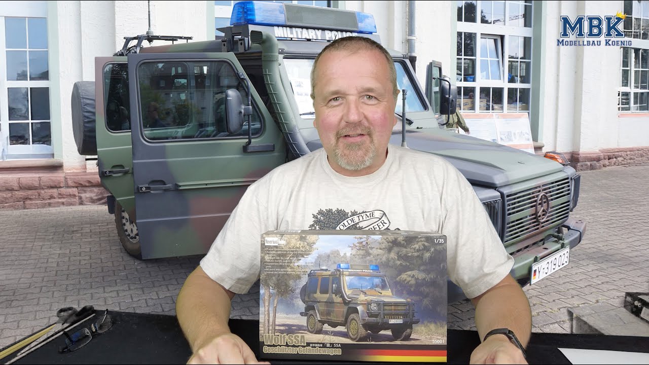 MBK packt aus #1267 - 1:35 Wolf SSA Gesch&uuml;tzter Gel&auml;ndewagen (Neverland Hobby 55001)