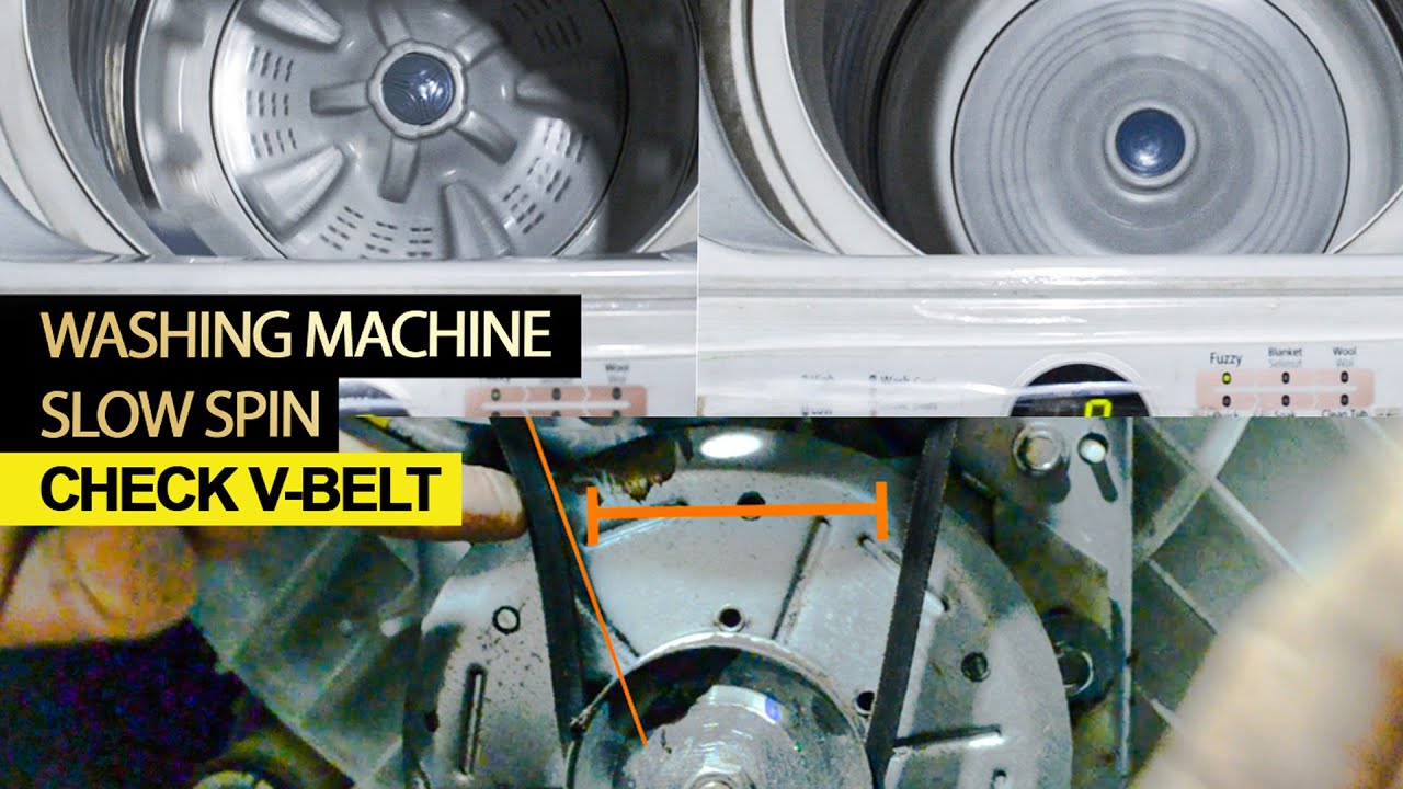 Samsung washing machine spin slow squealing noise