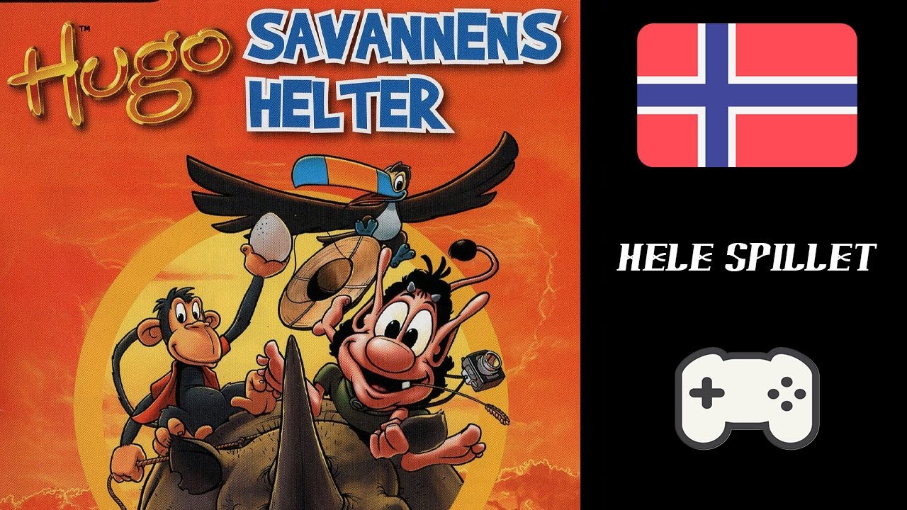 Hugo: Savannens helter (2004) - PC - Norsk tale