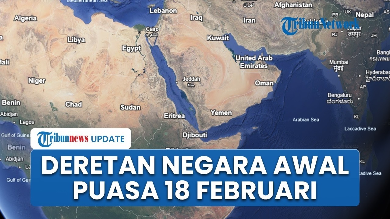 🔴Deretan Negara Tetapkan 1 Ramadhan 1447 H 18 Februari, Arab Saudi Termasuk