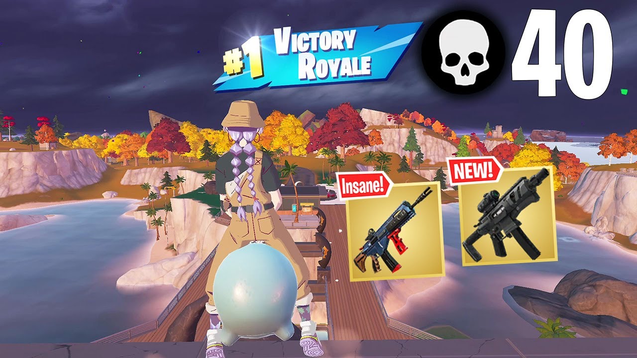 40 Elimination Solo vs Squads Win “Zero Build” Gameplay (Fortnite Chapter 4 Season 4)