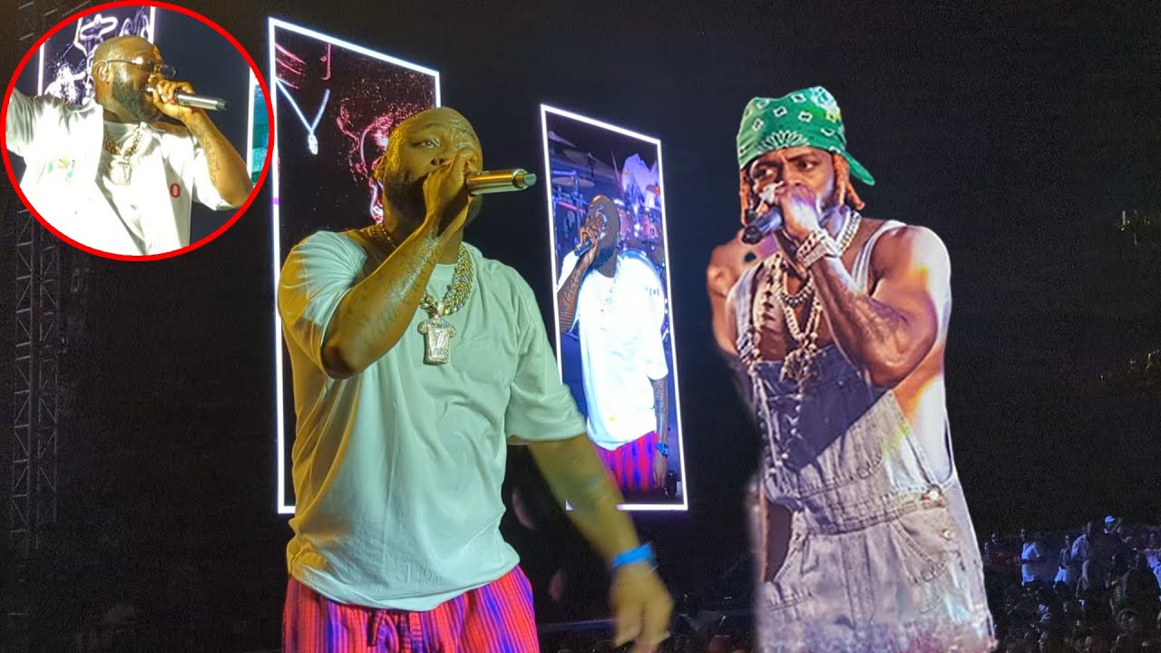 DAVIDO ASHINDWA KUMPANDISHA DIAMOND KWENYE SHOW YAKE AFANYA BALAA HILI ZITO KWA MASHABIKI ZAKE