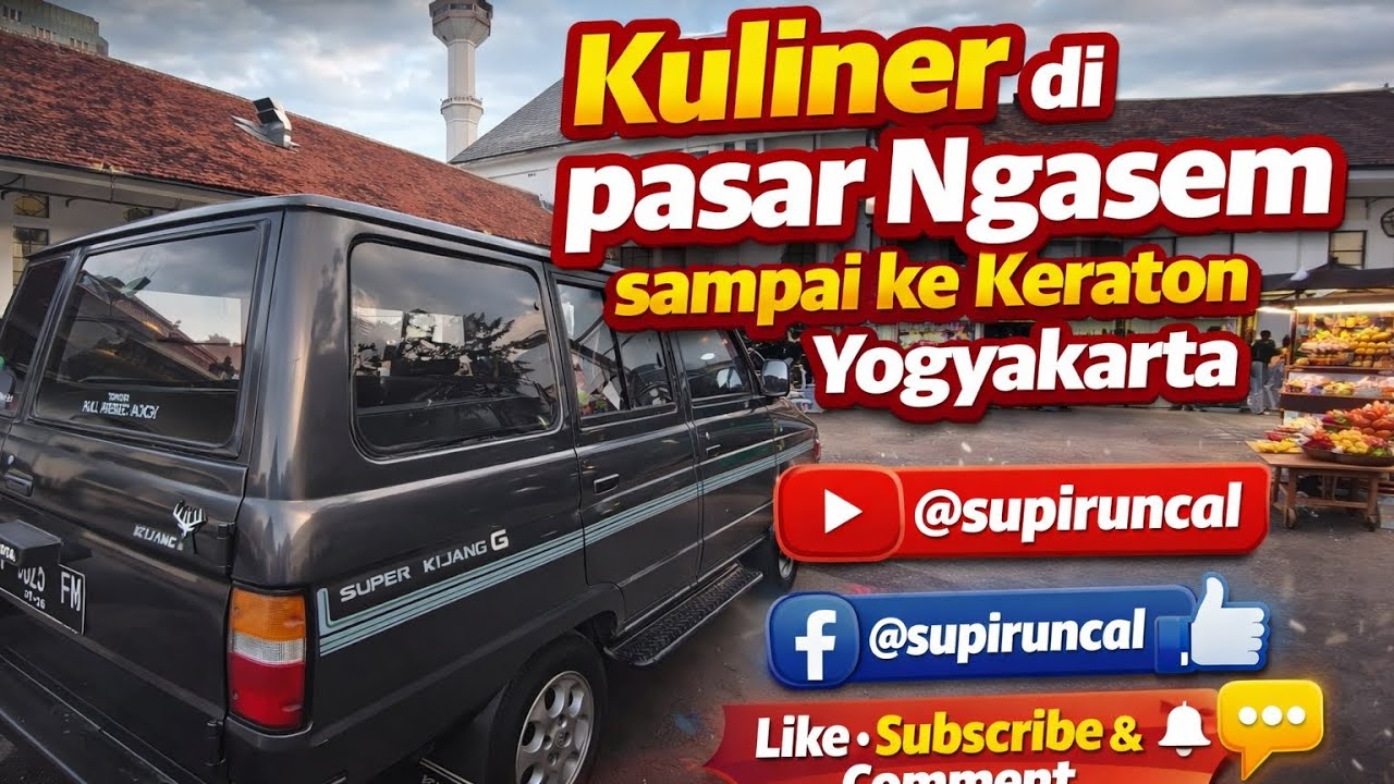 #4 Kuliner di Pasar Ngasem sampai ke Keraton Yogyakarta