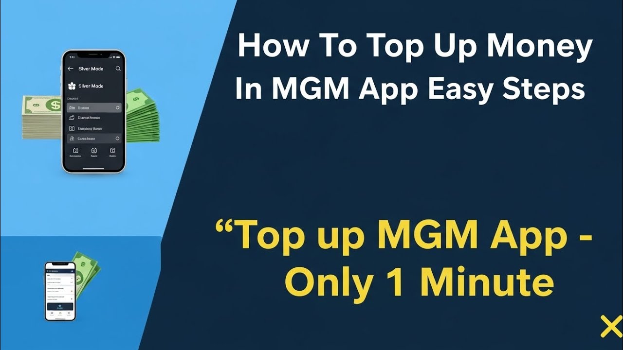 Sida lacag loogu shubo MGM App &ndash; Tallaabo sahlan ✅
