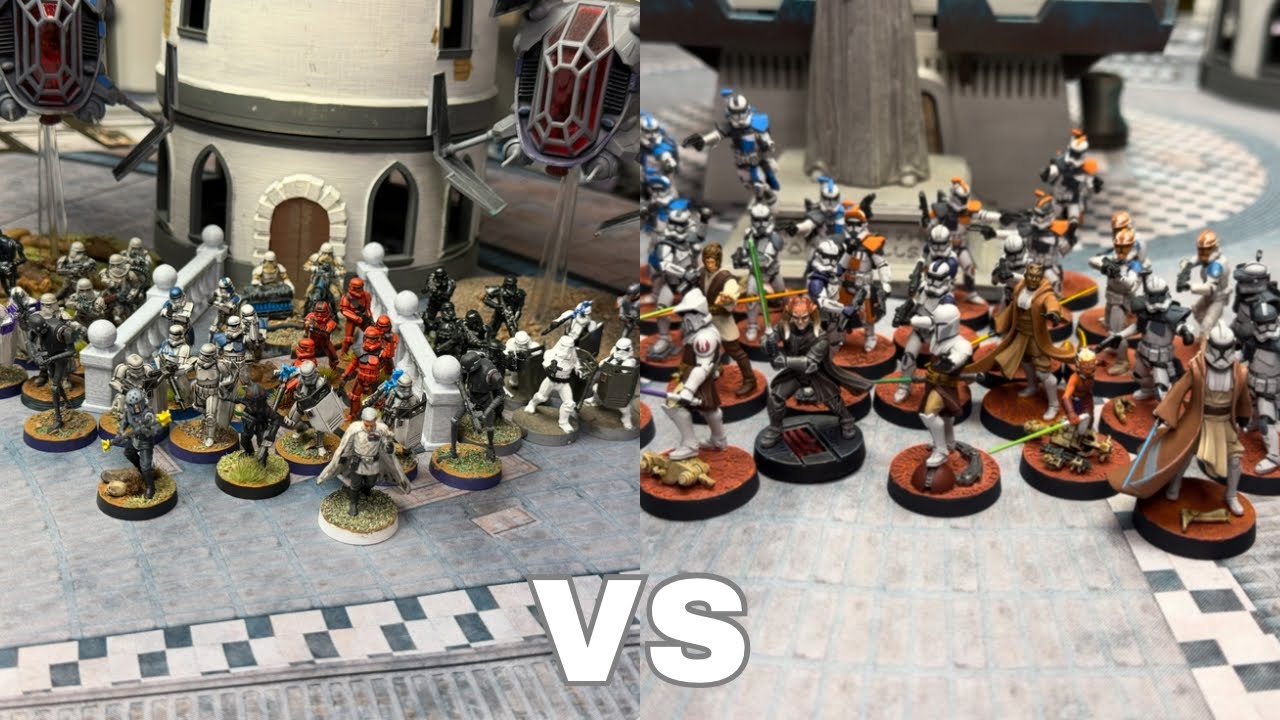 Star Wars Legion Battle Report Episode 79: Republic vs Empire