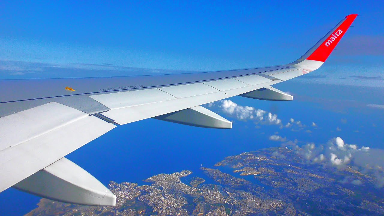 KM Malta Airlines Airbus A320-251N | Malta Luqa to Vienna *Full Flight*