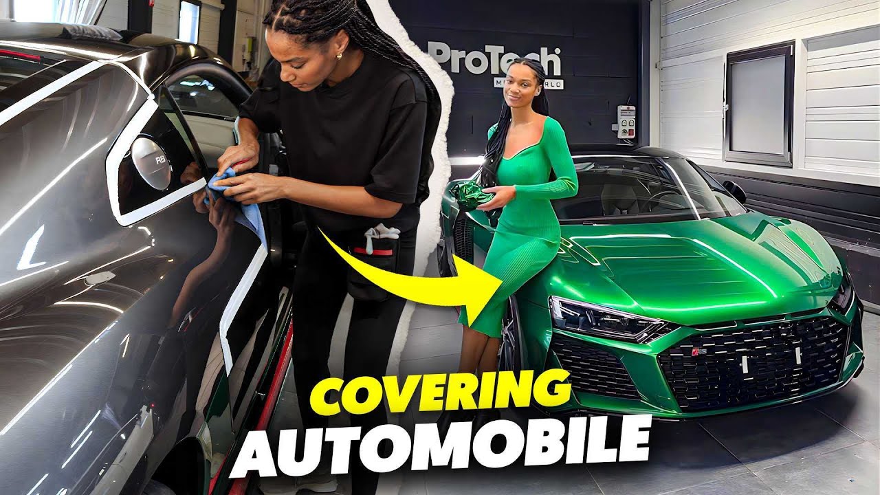 Un jour avec une artiste de covering automobile | Curriculum