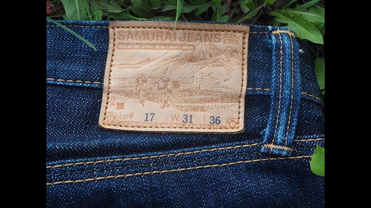Японские джинсы SAMURAI JEANS S003JP YAMATO 15OZ спустя полгода