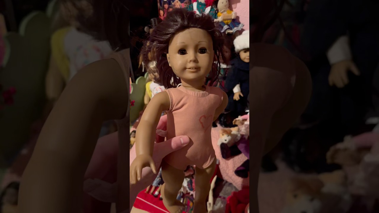 Found this AG doll for $5 and she just arrived back from the Doll Hospital! #americangirldoll