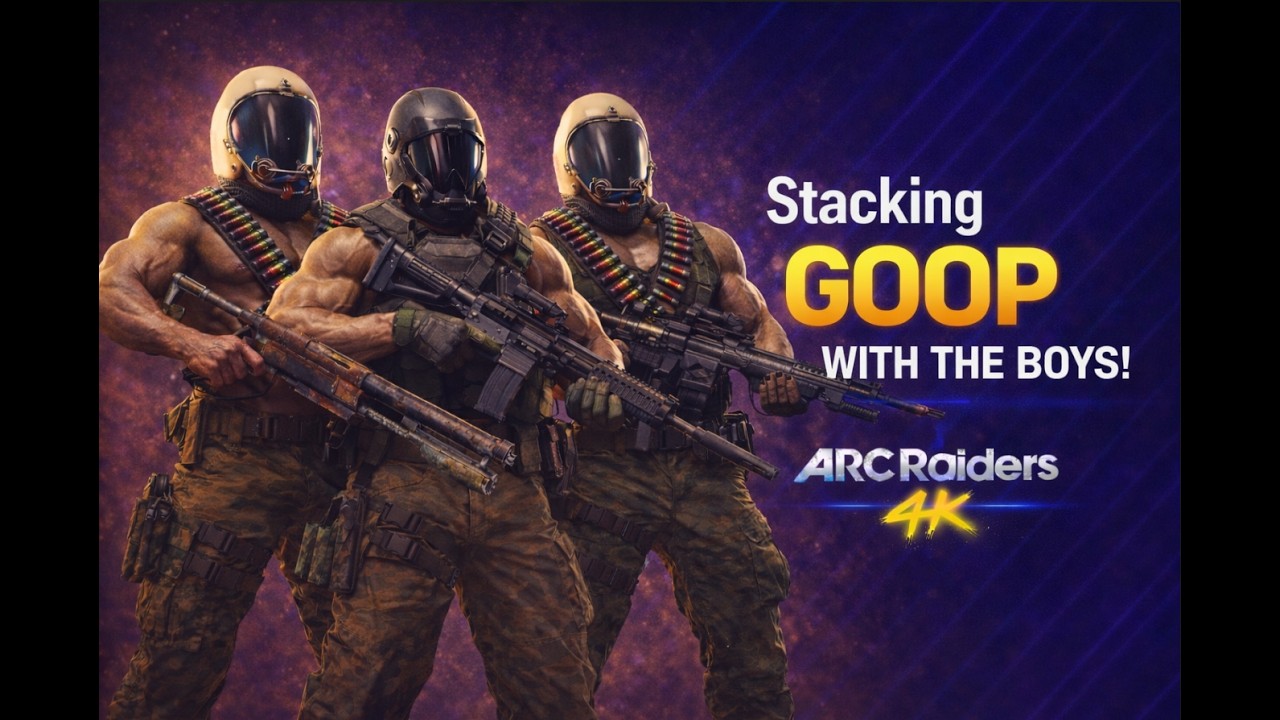 Stash STACKIN With The Boys! Arc Raiders 4k PvP!