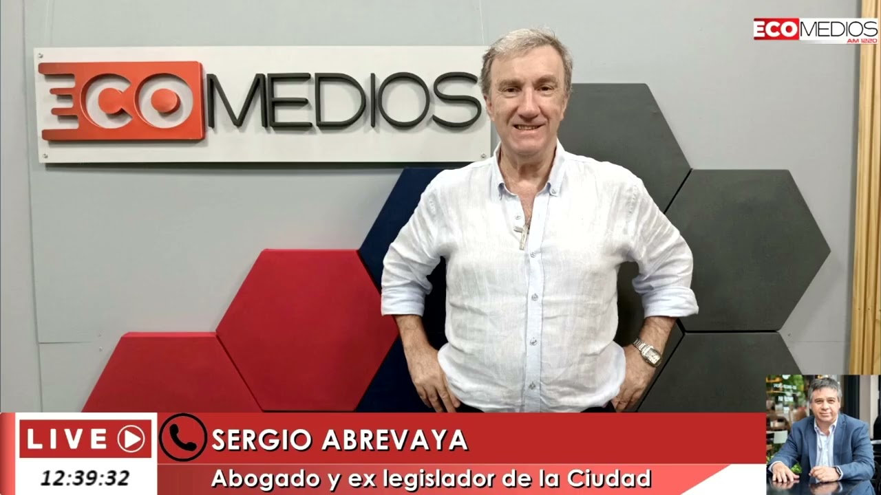 Sergio Abrevaya (Presidente del @PartidoGen Diputado CABA mandato cumplido) Buenas Razones