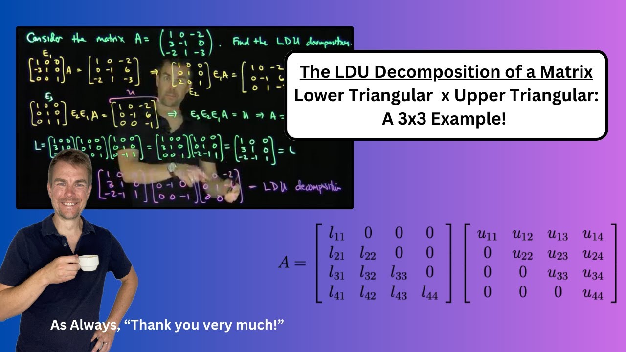 The LDU Decomposition: An Example