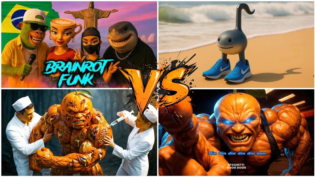 BRAINROT BATTLE💣🆚️BRAINROT SONGS🥰💣😱