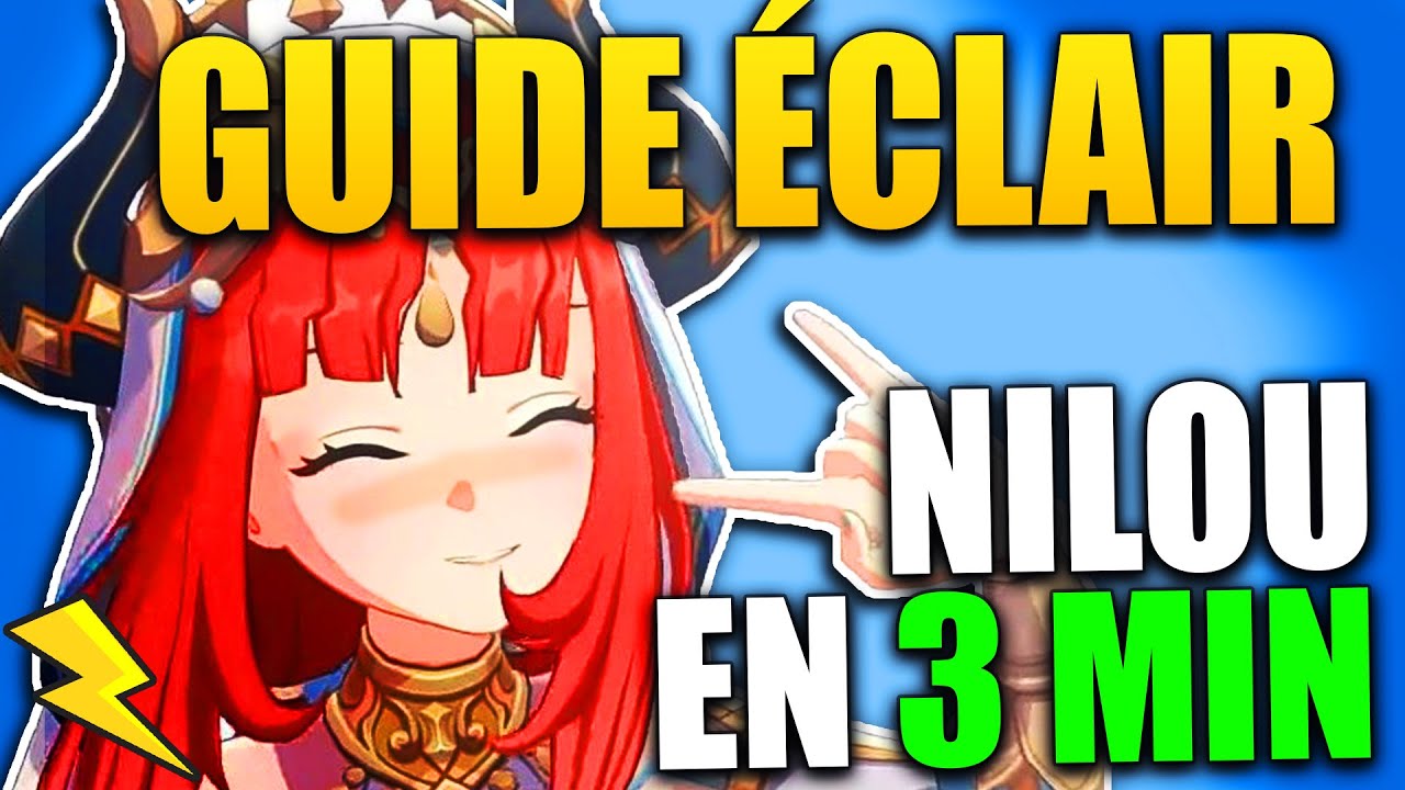 GUIDE &Eacute;CLAIR NILOU - Build Nilou EN 3 MIN seulement !