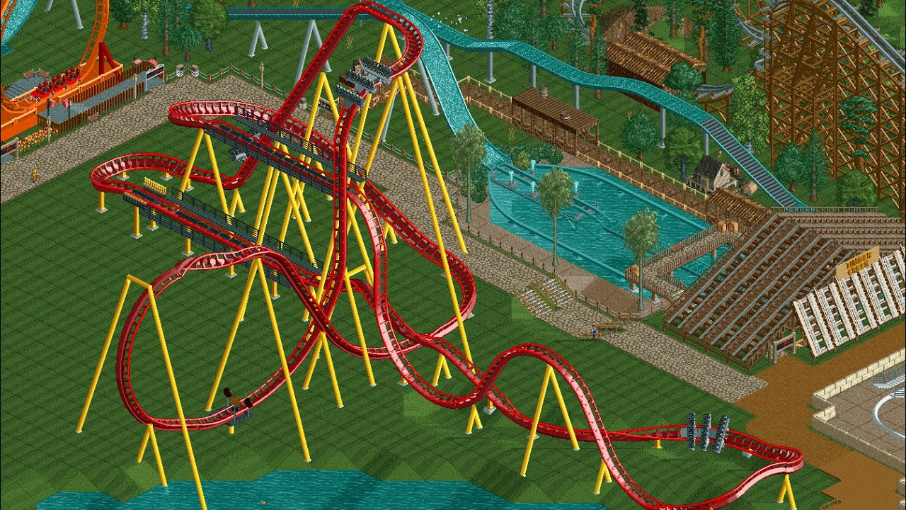 Building a Six Flags Park (Episode 29) - B&M Dive Machine