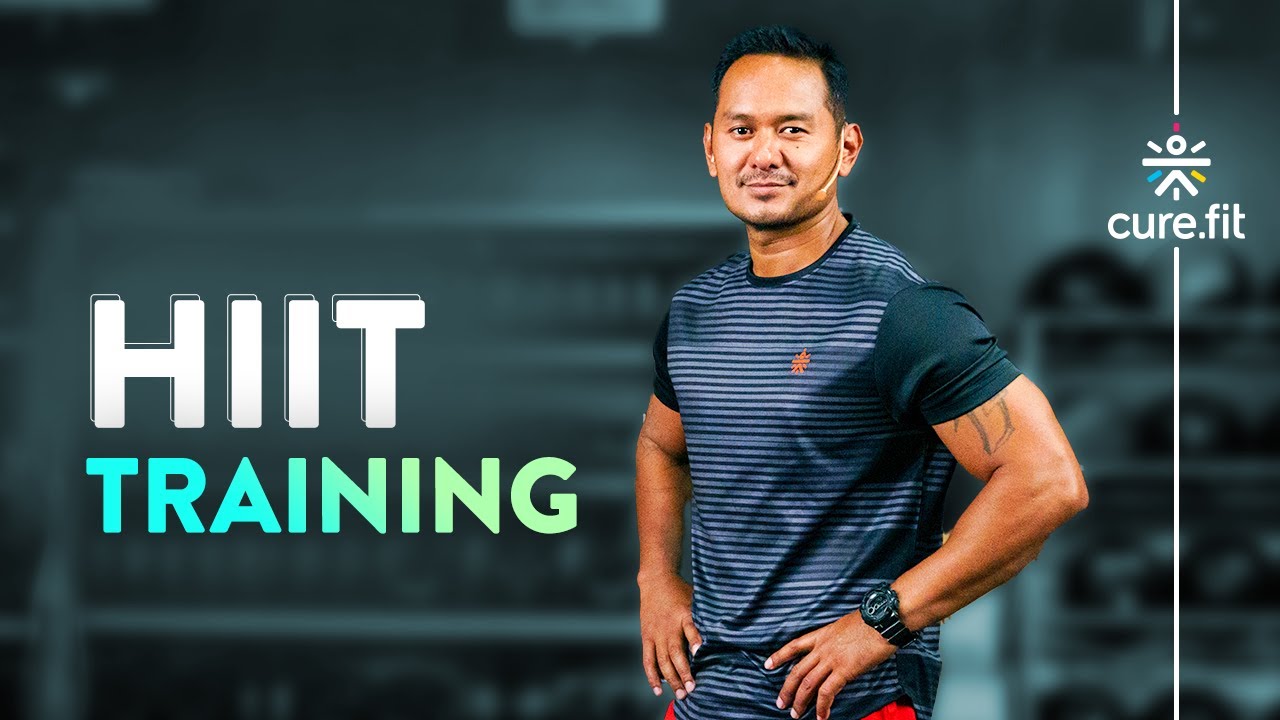 HIIT Training for Beginners | No Equipment Needed | Full Body Cardio with cult fit 