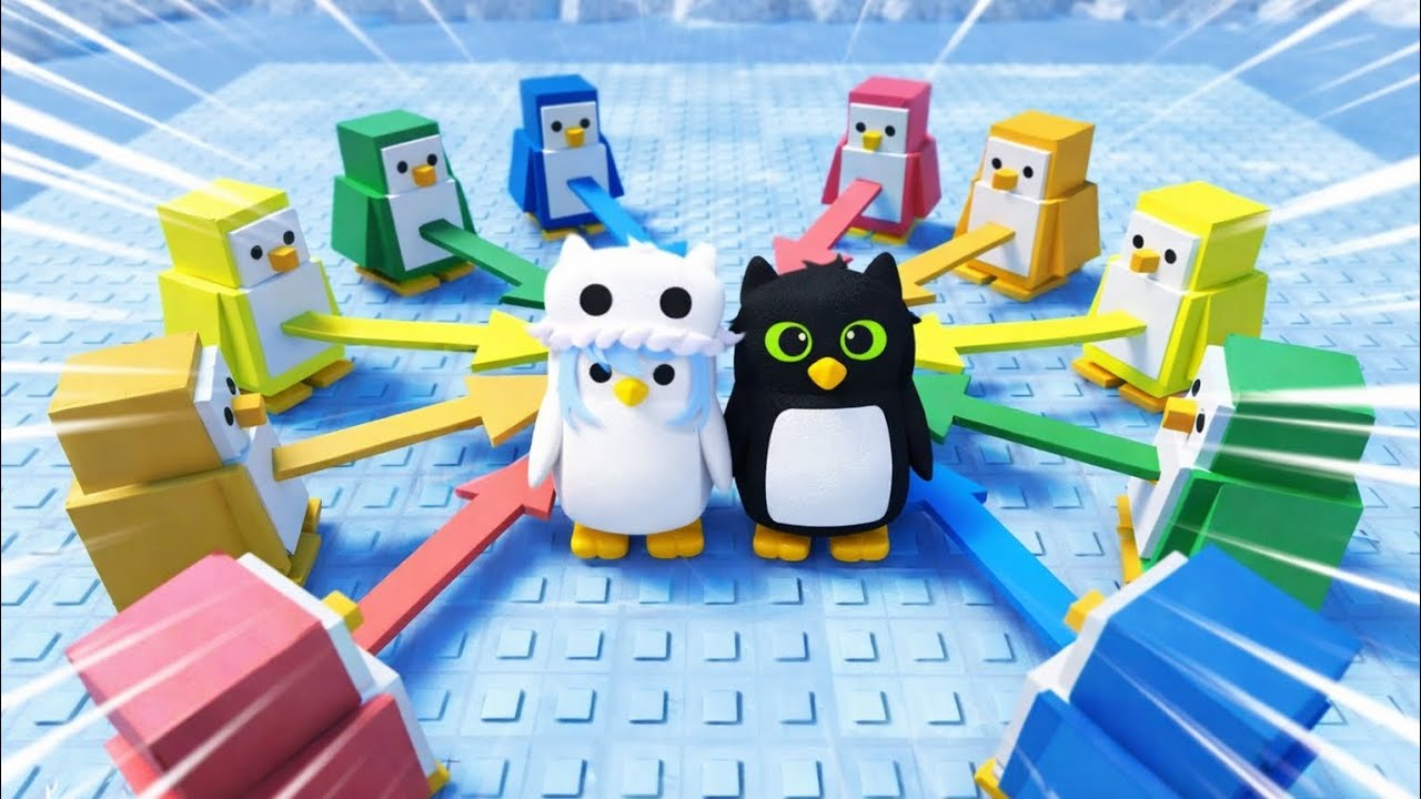 Knockout roblox virei um pinguim 😬😬😬