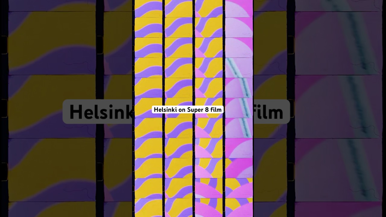 Helsinki on Super 8 film 