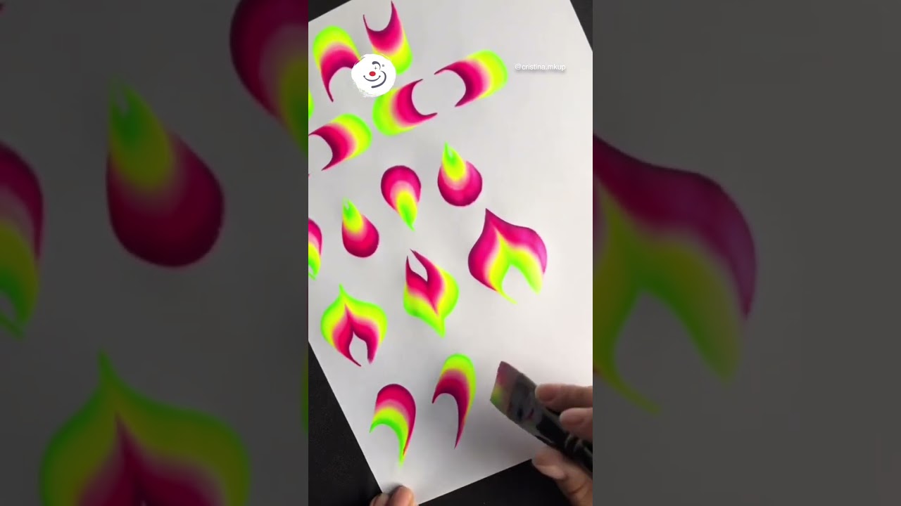 Pintacaritas 🖌️ trazos básicos Onestroke 🌈✨