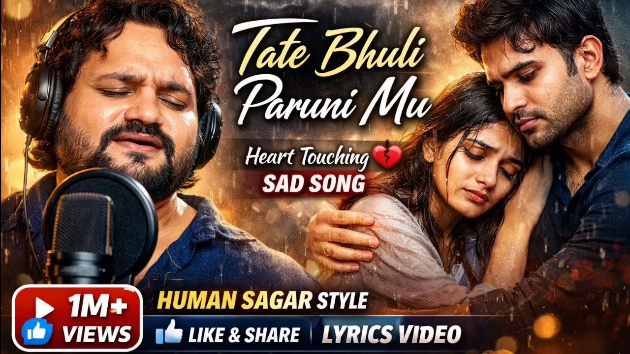 Odia Sad Song 2026 | Tate Bhuli Paruni Mu | Heart Touching Odia Sad Song Lyrics