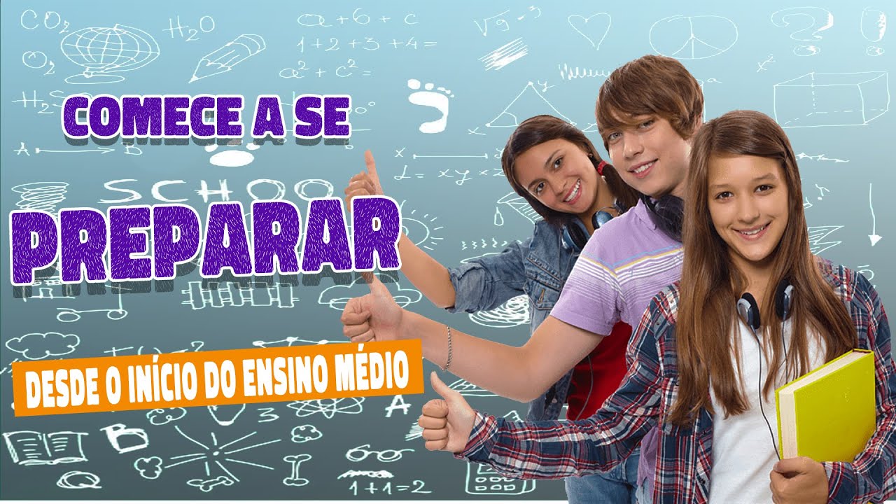Como estudar para o ENEM desde o início do ensino médio! (O que eu gostaria de ter ouvido no 1°ano)