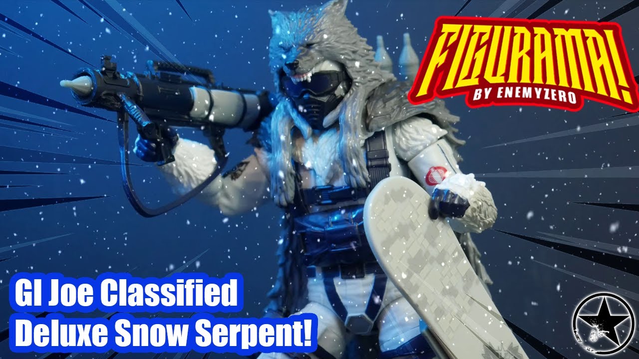 NEW Cobra Snow Serpent GI Joe Classified - It's not Santa outside! - FIGURAMA! by [enemyzero studio]