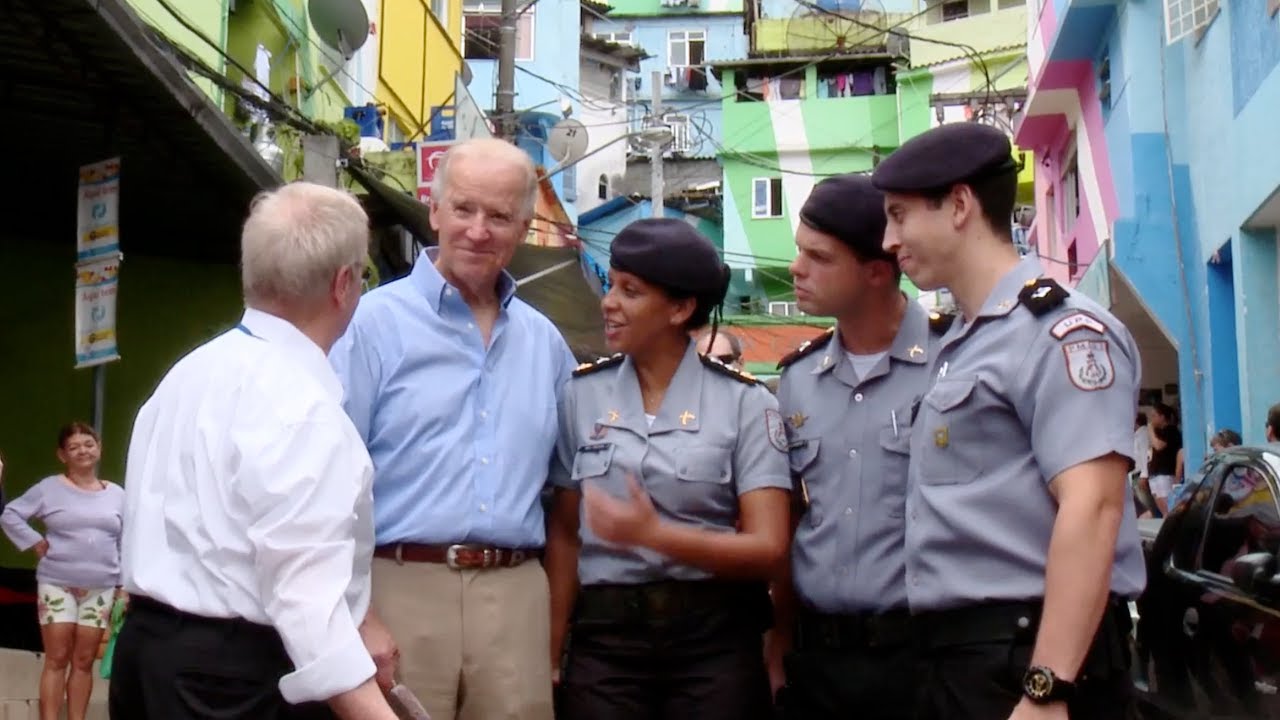 The Vice President Visits Favela Santa Marta
