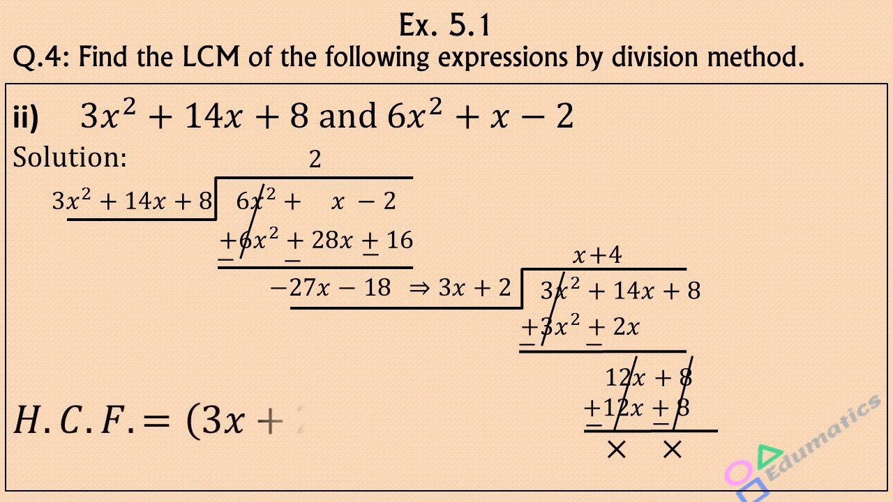 Mathematics for class 9, Sindh Board Unit : 5, Ex. 5.1, Q.4 (ii)