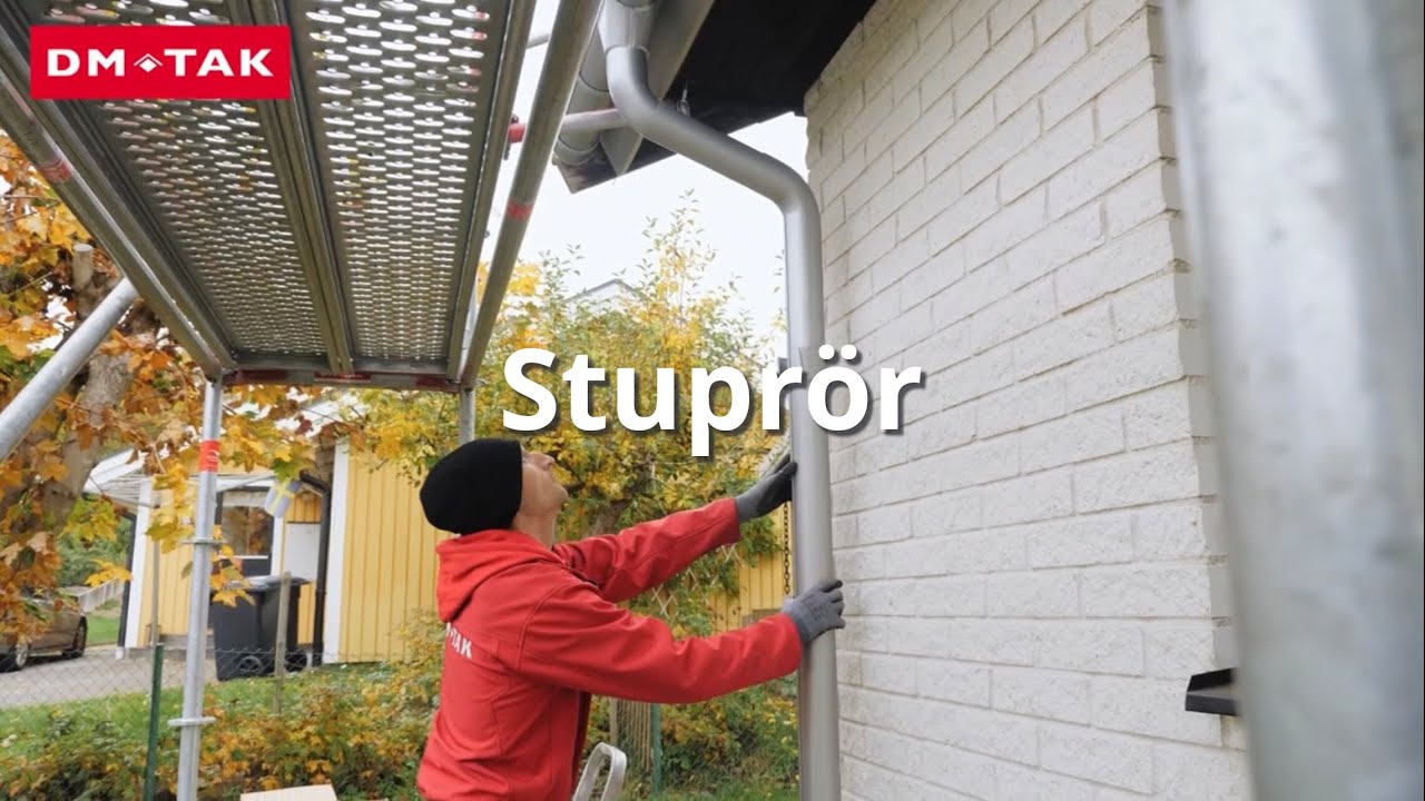 Takskolan. Avvattning del 5 - Stupr&ouml;r
