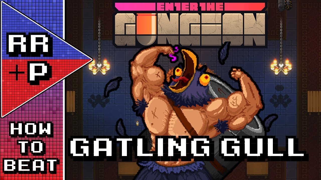 How To Beat: Gatling Gull (Flawless, No Blanks) - Enter The Gungeon Boss Guide #1